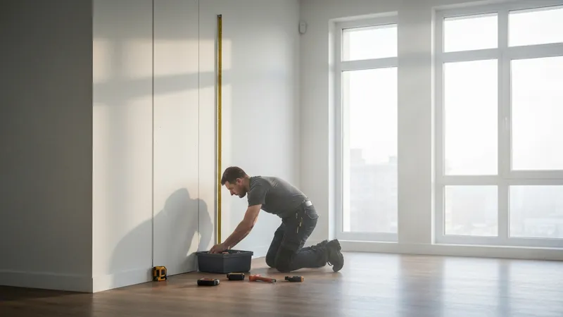 Conditionnement de l'espace pour une installation efficace