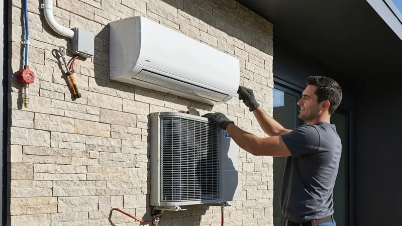 Installation de climatisation
