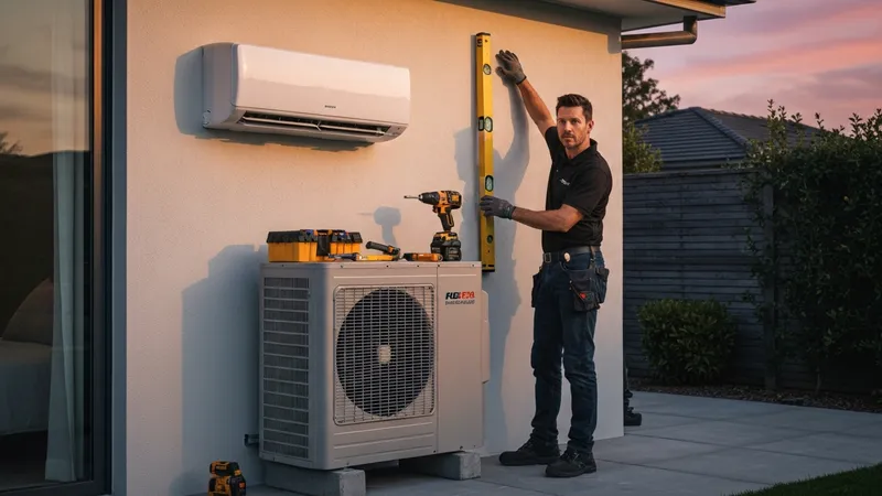 Installation d'une climatisation split : guide étape par étape